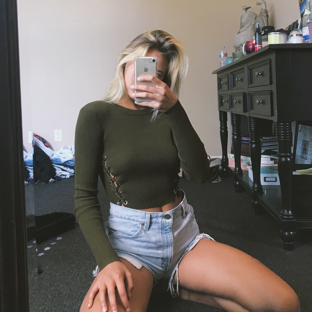 Green Sweater